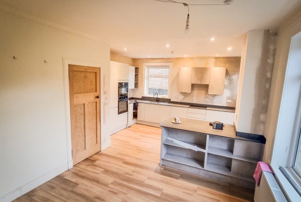 Kitchen - open plan renovation