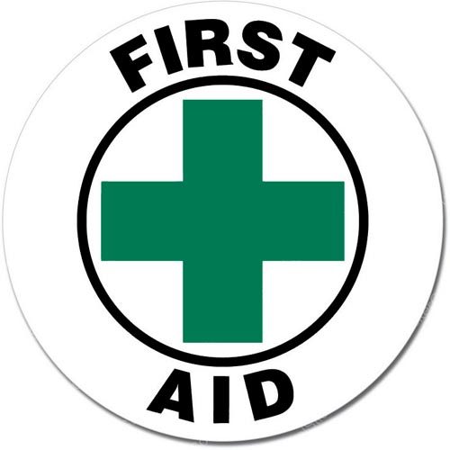 First20Aid20Cross20Round20Sign20Wall20Window20Car20Vinyl20Sticker20Decal